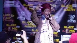 Fesah Rollins Performing Live P2 Blaze The Mic