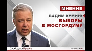 Вадим Кумин | Выборы в Мосгордуму