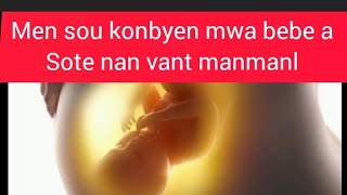 Sou Konbyen Mwa Bebe Yo Sote Nan Vant Manman Yo Lè Ou Ansent