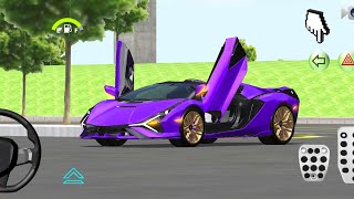 Lamborghini up lift model car driving 3D funny driving new 2024 game Kia new model car screenshot 5