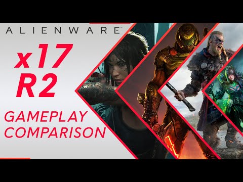 Alienware x17 R2 | Gameplay Comparison