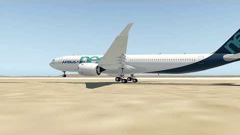 -17FPM Butter A330 neo using a mouse yoke