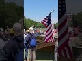President Trump just brutallyMOGGED the anti-ICE May Day protestors in DC by BUZZING THEM in Marine