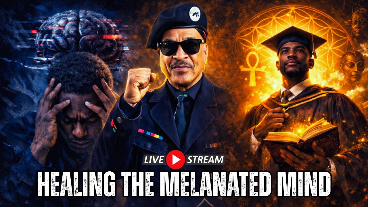 HEALING THE MELANATED MIND LIVESTREAM FT. PROFESSOR KABA KAMENE