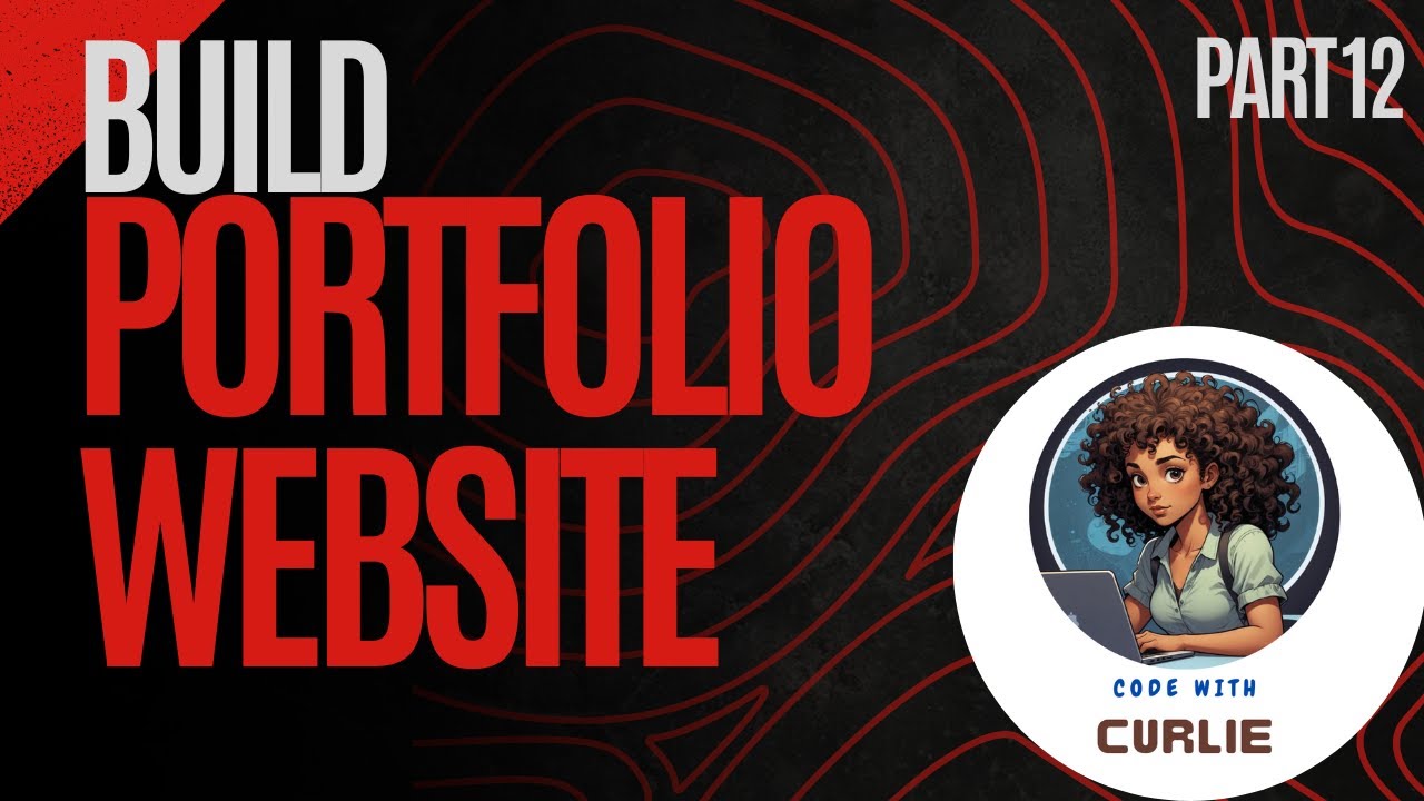 Build a Portfolio Website - React JS - part 12 - Final Part - YouTube