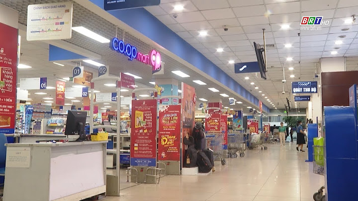 Hình ảnh mua sắm hàng hóa co.op mart năm 2024