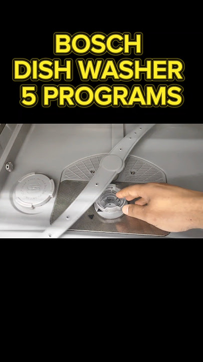SERIES 4 BOSCH DISH WASHER EASY TO CLEAN FILTER AND WATER ARM || #bosch #dishwasher #sms50e92gc
