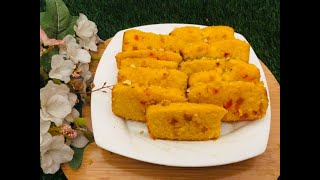 Mango Suji Cake Recipe|Eggless cake Recipe|