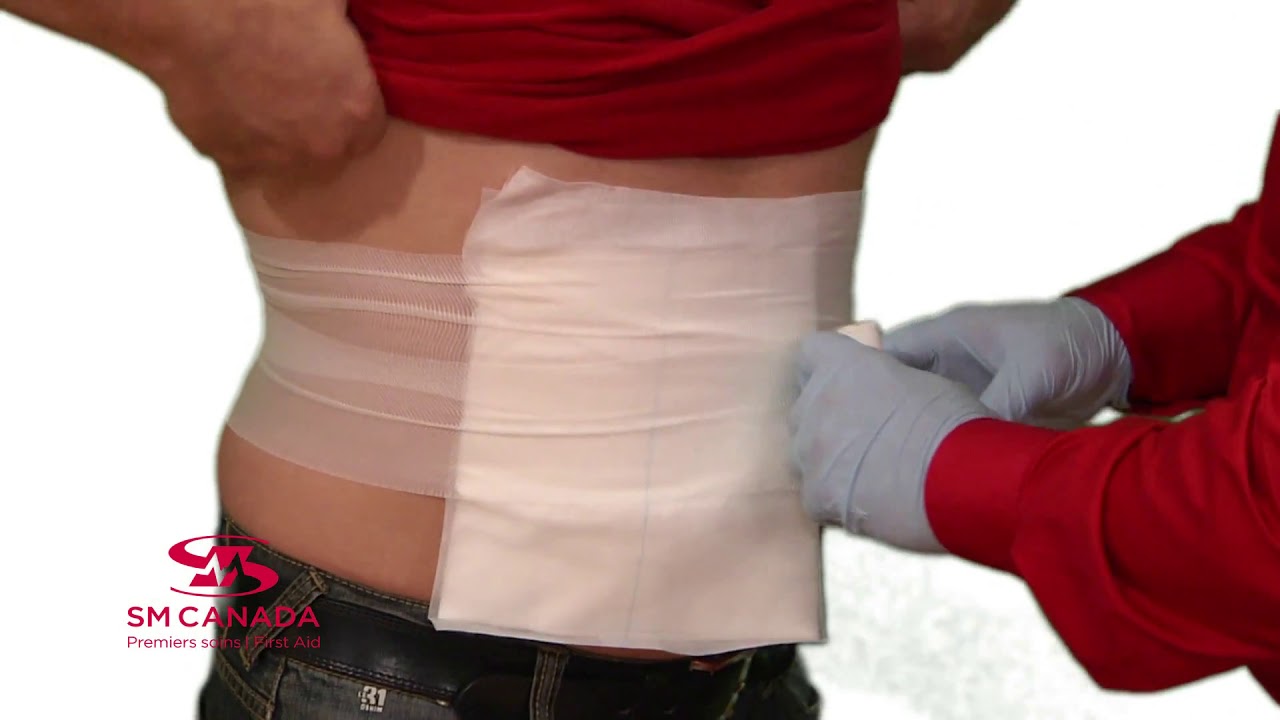 Abdominal Gauze Pad YouTube