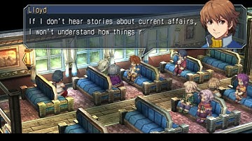 Zero no Kiseki English Scene 2 Train Ride to Crossbell