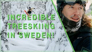 INCREDIBLE TREESKIING IN ÅRE, SWEDEN - JW MountainVlogs S02E01