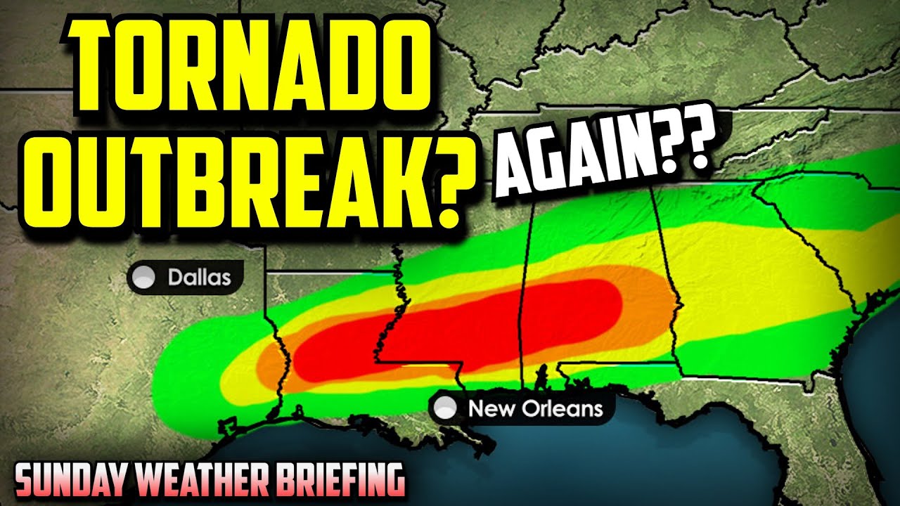 Yet Another Threat For A Tornado Outbreak Across The Southeast Tonight ...