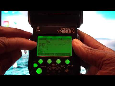 How to update Yonguno YN968N Speedlight firmware.