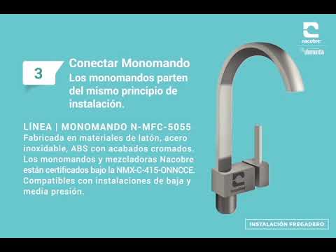 Recomendaciones para la correcta instalación del fregadero - YouTube