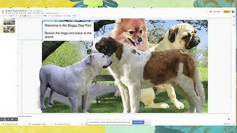 How To Drag, Drop and Resize Objects in Google Slides Using A Mouse