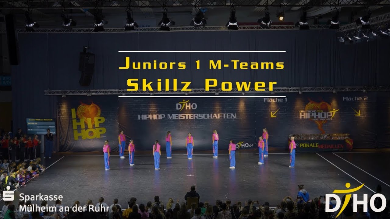 Skillz Power- Holodeck Dance Center | 4. Platz- Juniors 1 M-Teams M-Reihe HipHop
