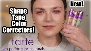 Tarte Shape Tape Color Correctors For Dark Circles & Redness! & Comparing Them To My Favorites