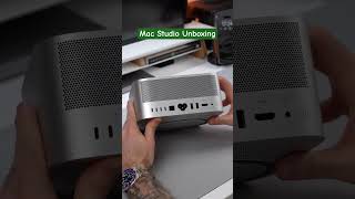 Mac Studio Unboxing ASMR 😍 | Most Satisfying Apple Setup Ever #apple #macstudio