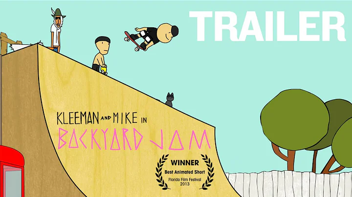 Kleeman and Mike in Backyard Jam trailer (2012)