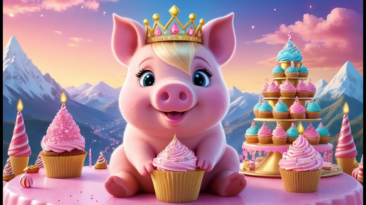 Princess Piggy’s Ice Cream Parade | Fun Princess Song for Kids | Sweet Ice Cream Adventure Rhyme