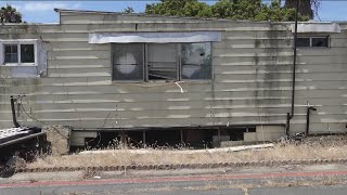 Clean up of dilapidated mobile homes in Mission Bay starts Wednesday