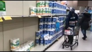 Panic buying resurgence hits American stores