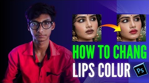 How to Change Lip Color in Photoshop 2024 😯 | Step-by-Step Tutorial