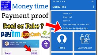 Money time App payment proof - Money time App - Money time App Real or Fake - Money time App review screenshot 5