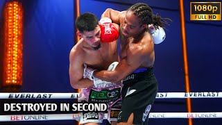 Diego Pacheco vs. Shawn McCalman Full Highlights | Knockout | Best Boxing Moment 2024