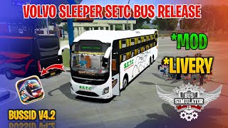 New Setc Sleeper Bus Mod Tamil | Bus Simulator Indonesia | Setc Bus Livery In Bussid #setc #sleeper screenshot 5