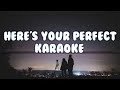Jamie Miller - Here&#39;s Your Perfect (Karaoke Version)