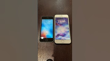 iPhone 5s on iOS 9 vs iPhone 8 on iOS 16 boot up test #shorts #iphone5s #ios9 #iphone8 #ios16
