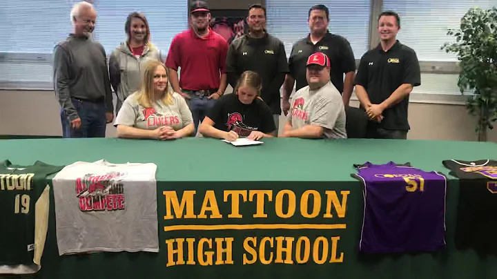 Mattoon Senior Grace Mcdowell Signing to play Soft...