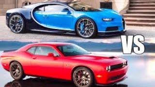 840HP Dodge Demon  VS 1500HP Bugatti Chiron   World's FASTEST CAR