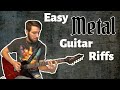 Easy Metal Guitar Riffs That Sound Hard | Easy Guitar Riffs