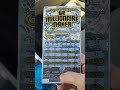 PA $20 Scratch off Millionaire Maker.  Ticket 000 Winner!  Big ZEROS!