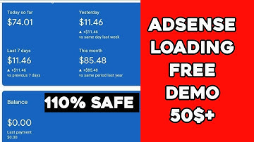 Adsense Loading method 50$ per day | Adsense Loading trick  | adsense loading kaise kare