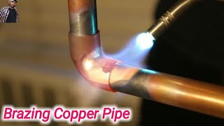 How To brazing copper pipe in Hindi | How To braze copper to aluminum | Copper pipe leakage screenshot 5