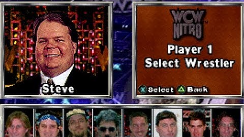 WCW Nitro & Thunder (PSX) but it