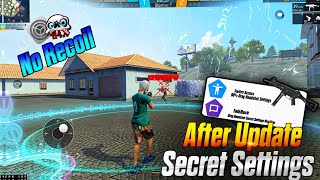 إعدادات Switch Access و TalkBack للعبة Free Fire || ارتداد 0% وإصابة الرأس 95% || إعدادات البرازي... screenshot 2