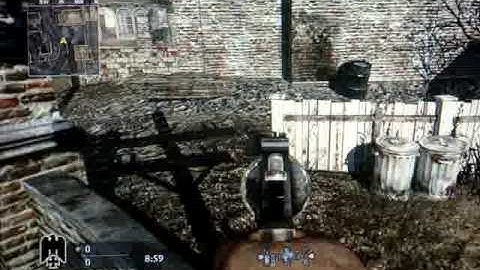Call of Duty 5 , above roof glitch on Upheaval Tutorial!!!