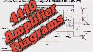 All 4440 Ic Amplifier Diagram