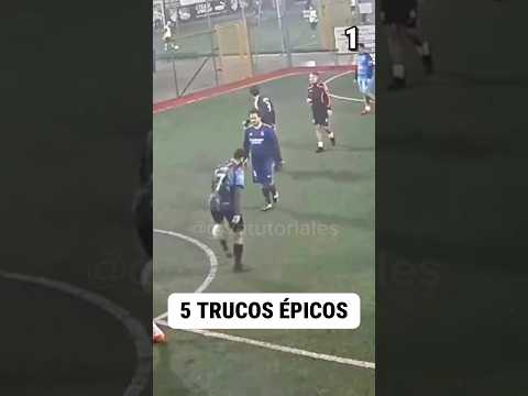 Aprende 5 JUGADAS épicas de fútbol callejero ⚽️🔥 #futbol #soccer #footballskills