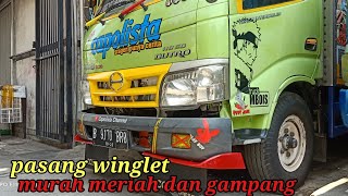 pasang  winglet murahan jadi tambah manis,,,,!!!!