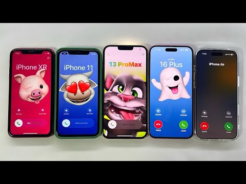 Incoming Call + Timer IPhone Air, iPhone 16 Plus, iPhone 13 ProMax, iPhone 11, iPhone XR 