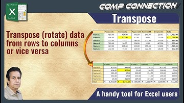 3 Ways to Transpose Excel Data (Rotate data from Vertical to Horizontal or vice versa)