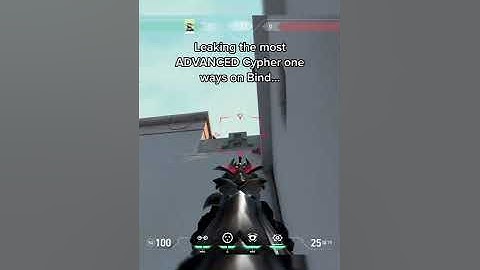 Leaking the most ADVANCED Cypher ONE WAYS on BIND #valorant #Cypherclips