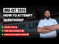 How to Attempt Questions in IMU-CET 2026? ⚓| Secret Tips & Time Management ⏳
