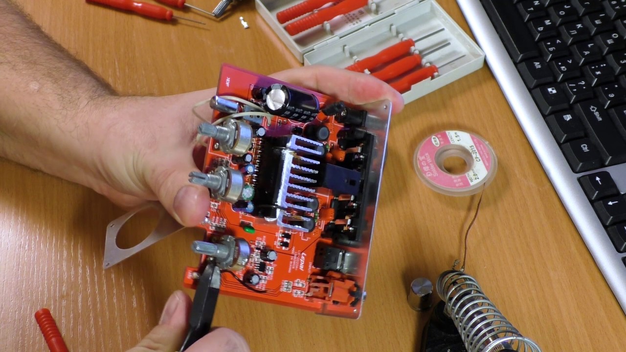 Ремонт усилителя ta2020