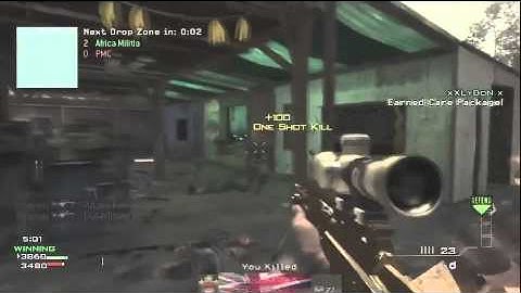 7 Man Feed on Drop Zone MW3